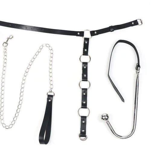Kinky Leash Collar Anal with 5853 and EverydayUse Hook 0915